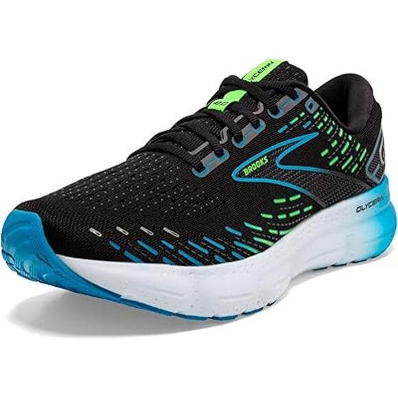 Brooks Men\'s Black Hawaiian Ocean Glycerin 20 Neutral Running Shoes 12.5 main image 10